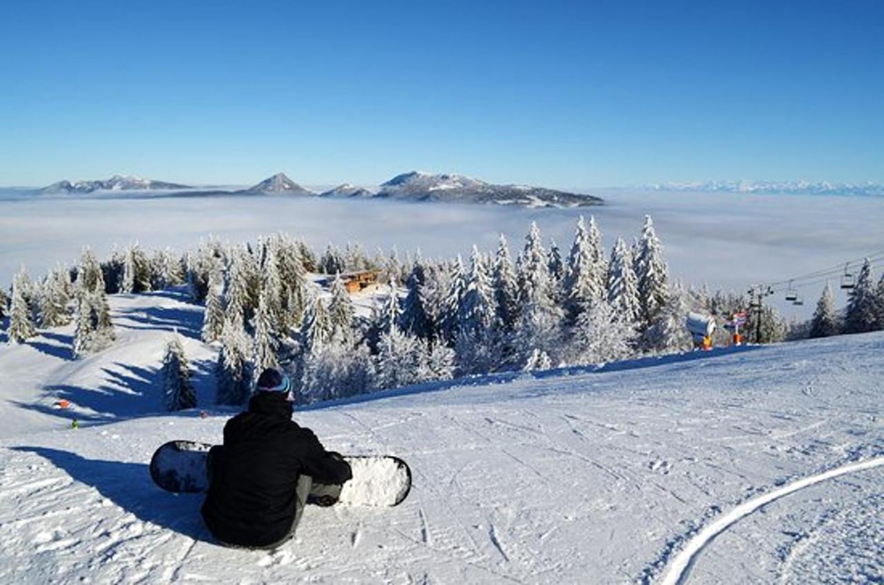 Chalet Charmant A Metabief Avec Vue Sur Montagnes Exterior foto